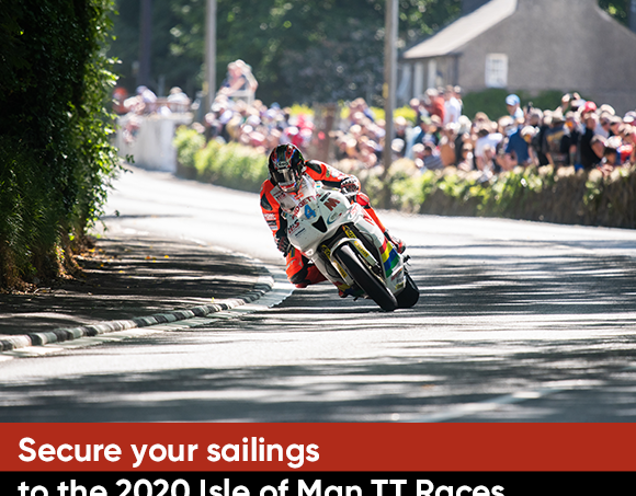 Provisional bookings for sailings to the 2020 Isle of Man TT Races open on Monday 20th May